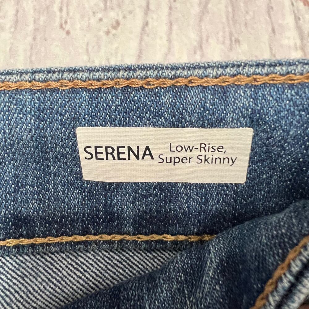 Mavi Serena Low Rise Skinny Jeans SIZE 27x32 Blue Stretch Denim Full Length - Picture 3 of 9